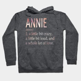 Annie Girl Name Definition Hoodie